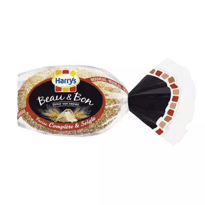 Beau&beauté Pain Complet Seigle 320g - HARRY'S
