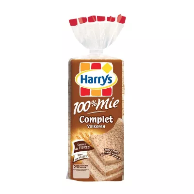 全粒粉100％のサンドイッチパン 500g - HARRY'S