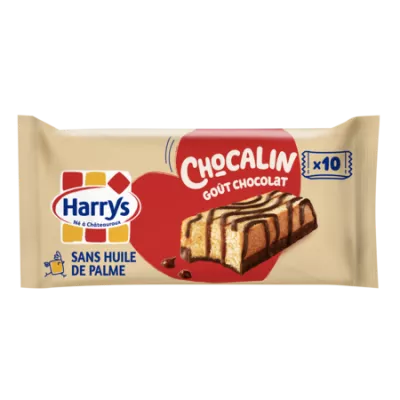 Soft Cocoa And Chocalin Chocolate Cakes Without Palm Oil X10 -harrys - HARRY'S