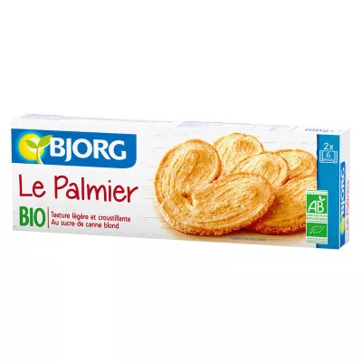 100g Bisc Palmier Bio Bjorg