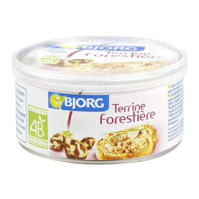BJORG Terrine Forestière - Bio - 125 g