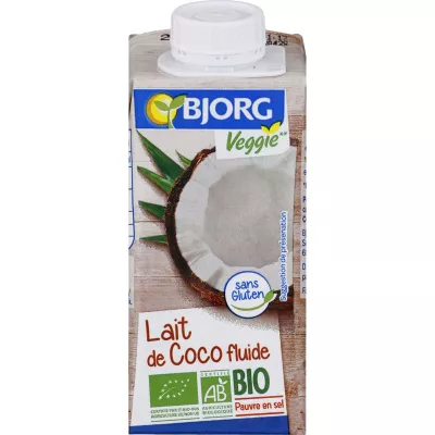 Maziwa ya nazi ya kikaboni 200ml - BJORG