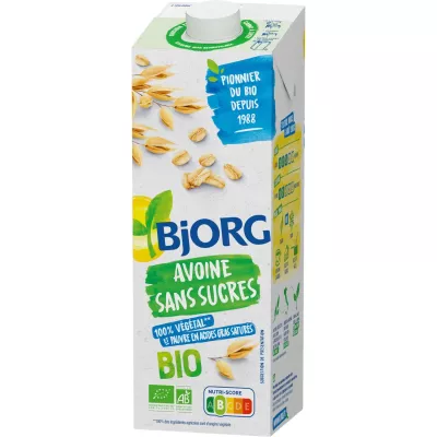 Boisson Vegetale Bio Avoine, 1L - BJORG