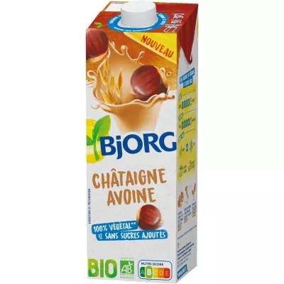 Boisson végétale Chataigne avoine 1L - BJORG