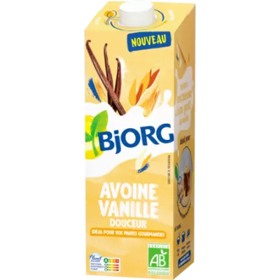 1l de Aveia Baunilha Orgânica Bjorg - BJORG