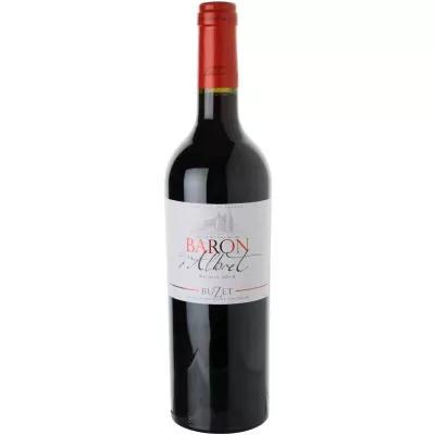 Red wine Buzet BARON D'ALBRET the bottle of 75cL