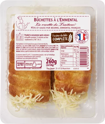 Buchette Emmental X2 260g