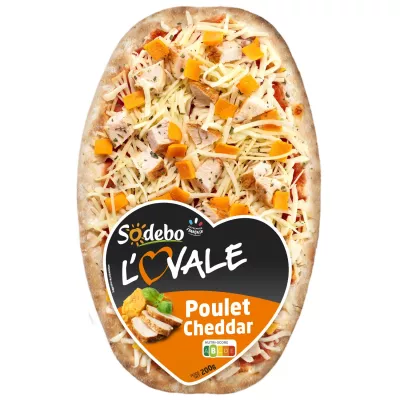 Pizza Kuku L'Oval 200g - SODEBO