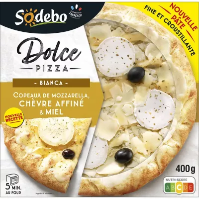 Honey Goat Cheese Pizza 400g - Sodebo