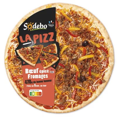 La Pizz B Uf Epice From 470g