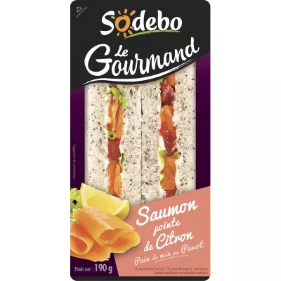 SDW LE Gourmand Saumon Fume 19 - SODEBO