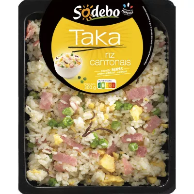 Riso cantonese 300 g Sodebo