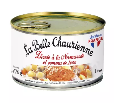 Normandy Turkey and Potato 420g - LA BELLE CHAURIENNE