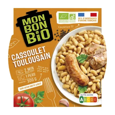 Organic Toulouse Cassoulet 300g