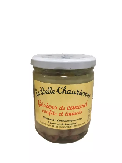 アヒルの砂肝とスパイスの砂糖漬け 350g - LA BELLE CHAURIENNE