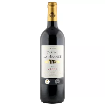Vin Rouge Du Medoc 2015, 12,5°, 75cl - CHÂTEAU LA BRANNE
