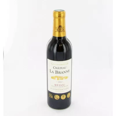 Vino Tinto Médoc, 12,5°, 37,5cl - CHÂTEAU DE LA BRANNE
