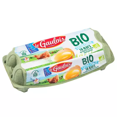 10 Oeufs Le Gaulois Bio Tc