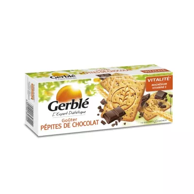 Печенье с шоколадной крошкой 250г - GERBLÉ