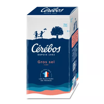 الخشنة اليودينا sel 1kg - Cerebos