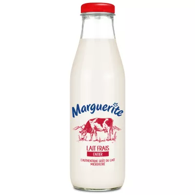 Leche Entera Fresca Micro 1l MARGUERITE- CANDIA