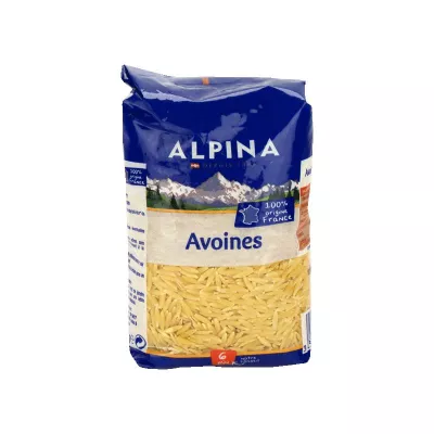 Pâtes avoines 500g - ALPINA SAVOIE