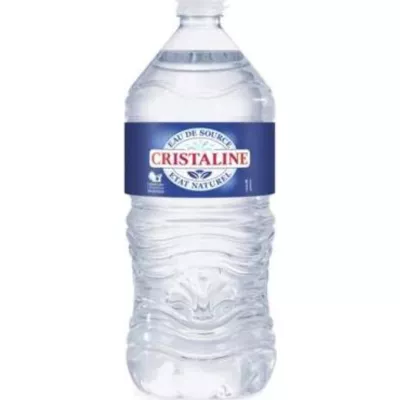 Eau de source plate 1L - CRISTALINE