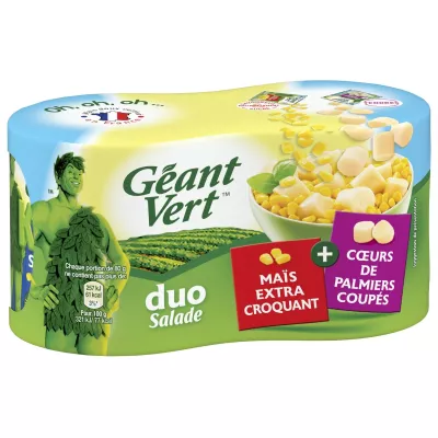 Ge Duo Mais Coeur Palmier 265g