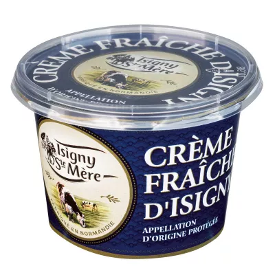 Crème fraiche d'Isigny AOP 35% 20cl - ISIGNY STE MERE