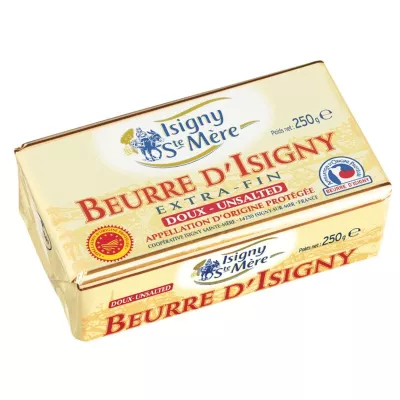 Extra fijne zachte boter 250g - ISIGNY STE MER