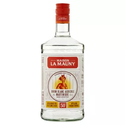 Rhum Blanc Agricole Maison La Mauny, 50°, bouteille 1l
