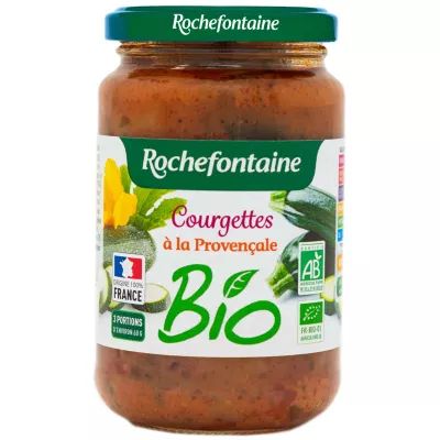 Zucchini a la Provençale Organic Банка 370г - ROCHEFONTAINE