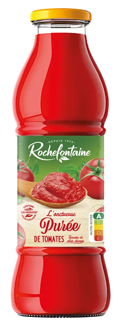 L'Onctueuse Purée de Tomate; 690g  - ROCHEFONTAINE