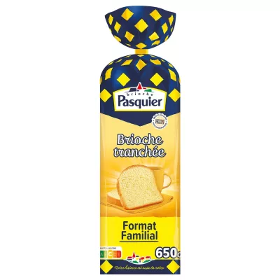 ファミリースライスブリオッシュ 650g -  Pasquier