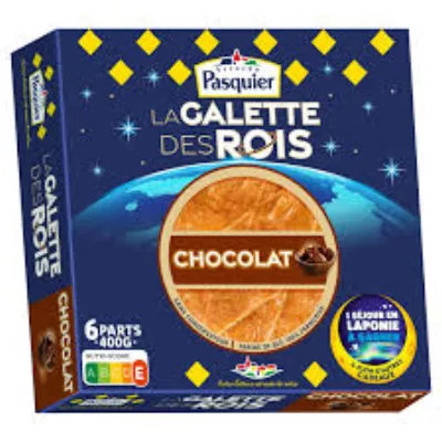 400g Schoko-Galette mit Bohnen - BRIOCHE PASQUIER