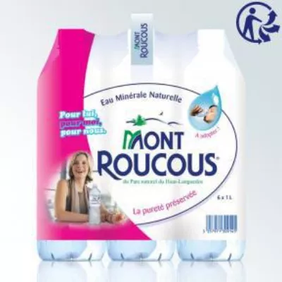 Eau Minérale naturelle 6x1l MONT ROUCOUS