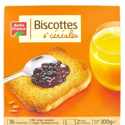 ラスク 6シリアル 300g - BELLE FRANCE