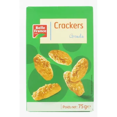 Crackers Gouda 75G - BELLE FRANCE