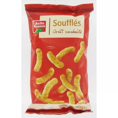Soufflés Gôut Cacahuète 90g - BELLE FRANCE