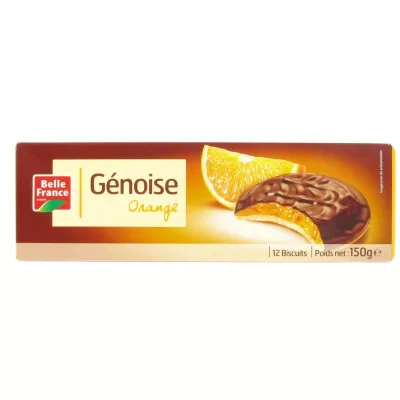 Genoise Sinaasappelchocolade 150g - BELLE FRANCE