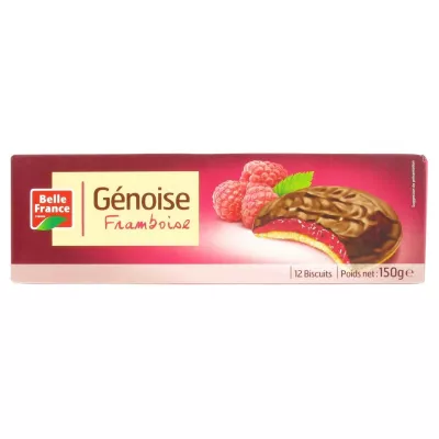 Raspberry sponge cake 150g - BELLE FRANCE