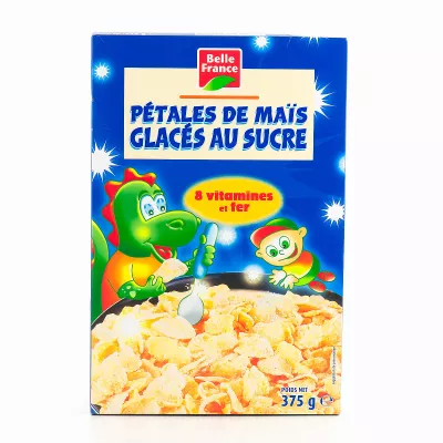 糖釉玉米花瓣麦片 375g - BELLE FRANCE