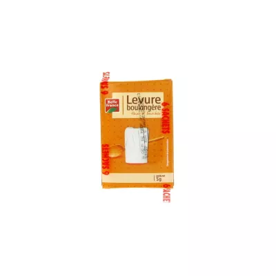Levure Boulangére 6x5g - BELLE FRANCE