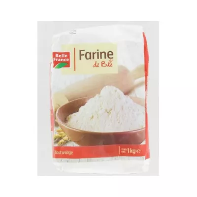 Farine De Blé Tout Usage T45 1kg - BELLE FRANCE