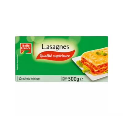 Estojo de Lasagens 500g - BELLE FRANCE