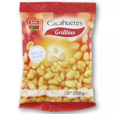 塩のないグリルピーナッツは200gを追加しました - BELLE FRANCE