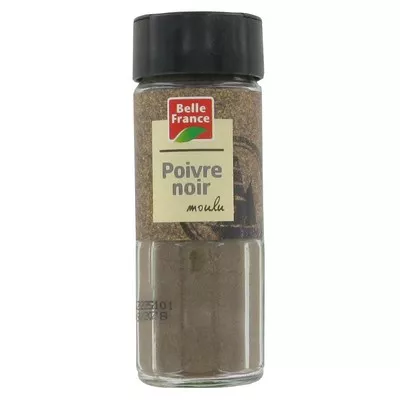 Poivre Noir Moulu 50g - BELLE FRANCE