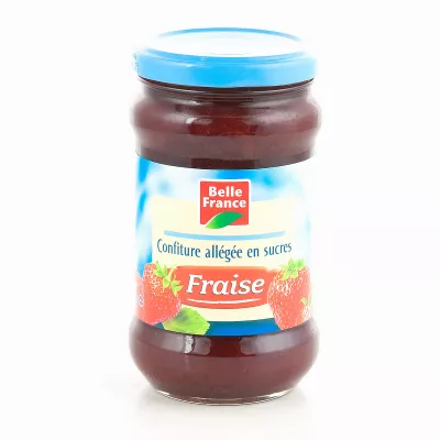 Mermelada Light de Fresa 335g - BELLE FRANCE