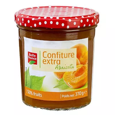 Extra Abrikozenjam 370g - BELLE FRANCE