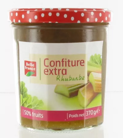 Doce Extra de Ruibarbo 370g - BELLE FRANCE